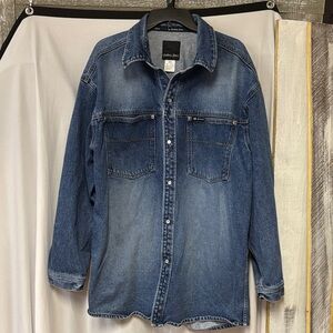 Y2K -Godbody Jeans Stylish Denim Shirt Jacket for Men